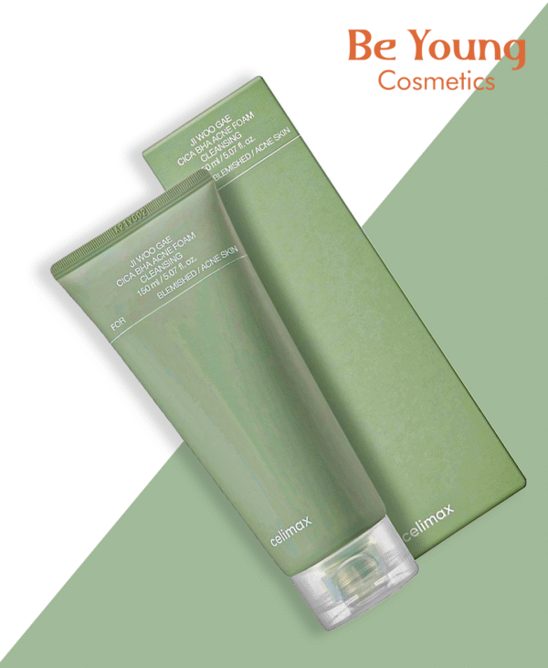 CELIMAX Ji Woo Gae Cica BHA Acne Foam Cleansing 150ml