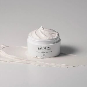 Lagom маска для лица white kaolin mud mask