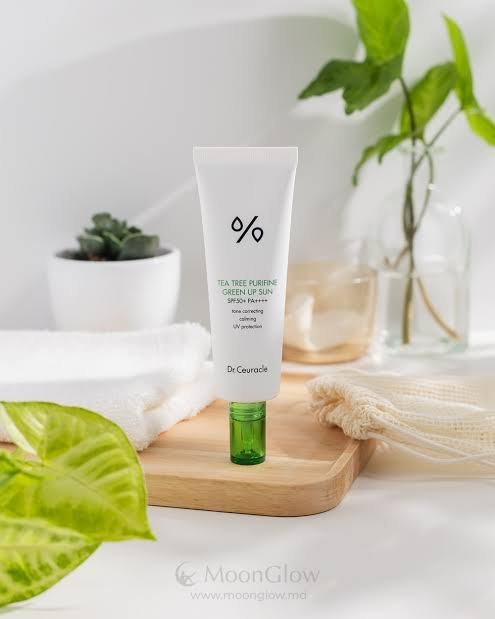 Dr.Ceuracle солнцезащитный крем tea tree purifine green up sun