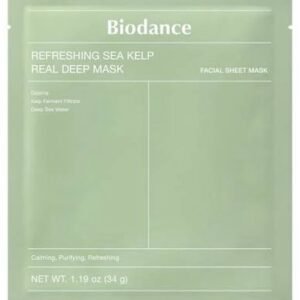 Biodance с морскими водорослями Refreshing Sea Kelp Real Deep Mask
